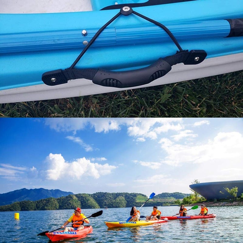 Anndason 2 Pcs Black Kayak Canoe Boat Side Mount Carry Handles/Paddle Park Kayak Handles and Hardwares - Image 5